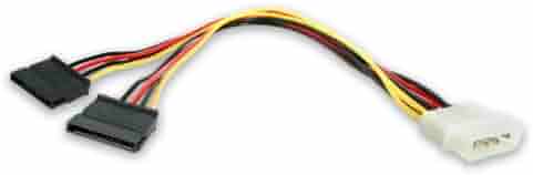 「TAGATAさま専用」 4/4 Amazon.com: StarTech.com 12in LP4 to 2x SATA Power Y Cable